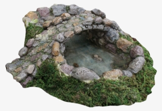 Bridge Clipart Empty Pond - Miniature Fairy And Gnome Gardens