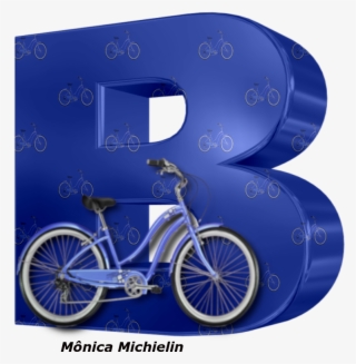 Alfabeto De Bicicleta Png, Bicycle Bike Alphabet Png, - Hybrid Bicycle