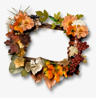 Cadre Automne Png, Cluster / Fall, Autumn Frame Png - Artificial Flower
