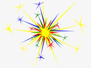 Sparkle Clipart Vector - New Years Fireworks Clip Art