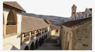 The Monastery Of The Holy Cross In Omodos