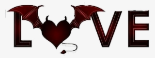 #love #bat #devil #wings - Illustration