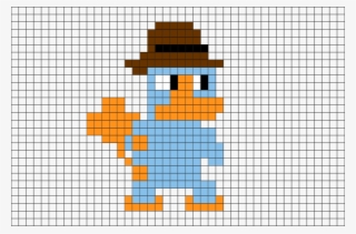#perry #platypus #8bit #pixelart - Pixel Art Pato Donald