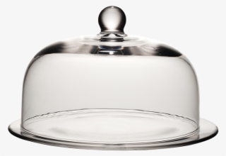 Glass Cake Plate - Cake Glass Dome Png