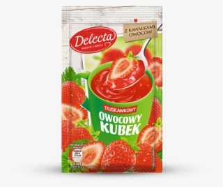 Strawberry Instant Water-based Pudding - Malina Fruity Milk Png