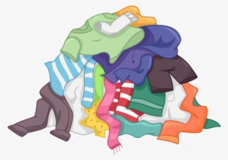 Step - Pile Of Clothes Clipart