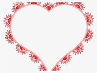 Valentines Day Clipart Picture Frame - Marcos En Forma De Corazon Png