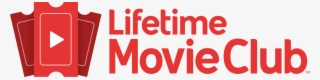 Lmc Stacked Coral - Lifetime Movie Club Logo