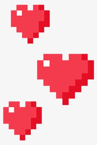 Heart Red Tumblr Corazon Pixel Rojo Love Kpop Silhouett - 8 Bit Portal