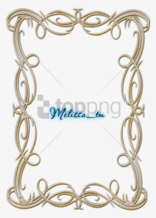 Free Png Gold Swirls Png Png Image With Transparent - Swirls Gold Frames Png