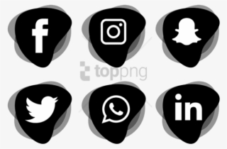Description For Latest Social Media Logo Pack Vector - Transparent Social Media Png