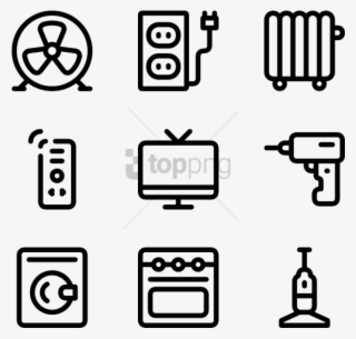 Free Png Electrical Appliances Icon Packs Svg Psd - Print Icons