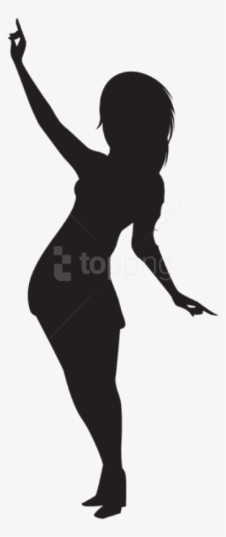 Free Png Dancing Girl Silhouette Png Png - Girl Silhouette Transparent Background