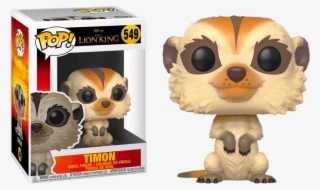 Disney The Lion King 2019 Timon Funko Pop Vinyl Figure - Funko Pop The Lion King 2019