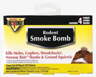 Revenge® Rodent Smoke Bombs - Smoke Bomb For Pest Control