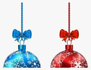 Christmas Ball Clipart Vintage Christmas Ornament - Hanging Christmas Balls Png