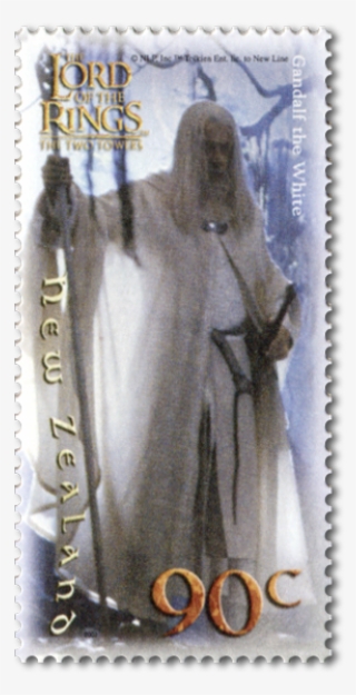 Single Stamp - Gandalf White Staff Art