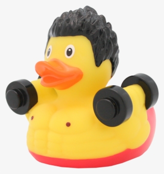 Bodybuilder Rubber Duck By Lilalu - Superheroes Rubber Duck