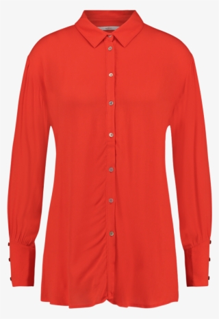 rayas blouse red - red dress shirt