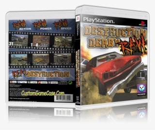 Destruction Derby Raw Sony Playstation Empty Custom - Pc Game