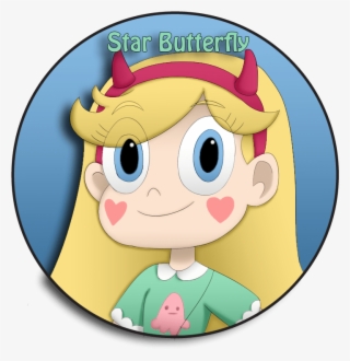 Star Butterfly From Star Vs Forces Of Evil On A - Cartoon