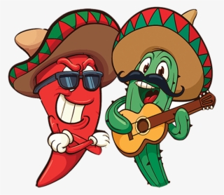 2amigos - Cartoon Mexican Cactus Png