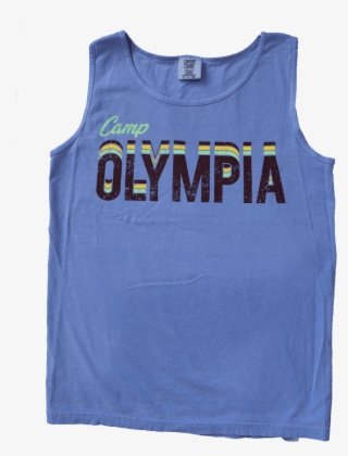 Olympia Repeat Tank Fluorescent Blue - Active Tank