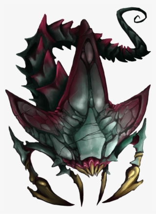 Metroid Database Bestiary Metroid Prime Plated Parasite - Metroid Parasite Queen Png