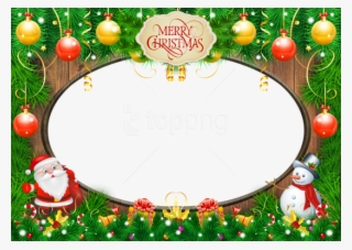 Free Png Christmas Frame Png Images Transparent - Merry Christmas Frame Transparent