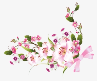 Cqoq Ez Flower Frame Bar One Stroke Painting Decoupage - Bingkai Undangan Pernikahan Bunga Sakura