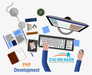 Php Web Development - Web Design Vector Banner