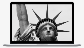 We Present Your Business To Your Audience In Its Best - Head Of Statue Of Liberty