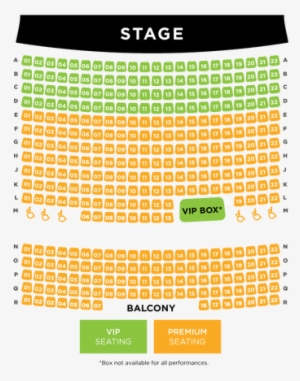 Concert/special Event Seating Map - Concert Seat Map