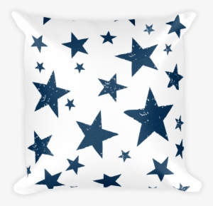 Decorative Throw Pillow / Be A California Star Pattern - Comic Stars