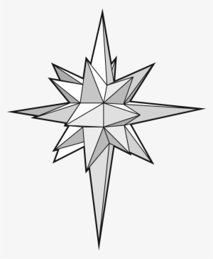 Download 12 Point 3 D Paper Star 9 Point Star 3d Transparent Png 1201x1461 Free Download On Nicepng