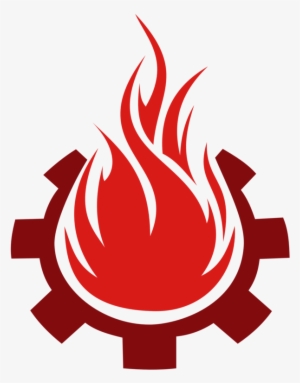 Cartoon Fire Extinguisher - Duel Masters Fire Symbol