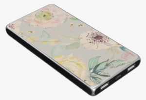 Vintage Floral Smart Charge Power Bank - Battery Charger