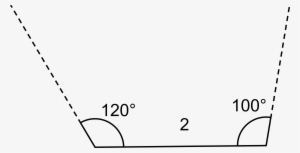In The Figure A Horizontal Line Segment Is Drawn And - Ink