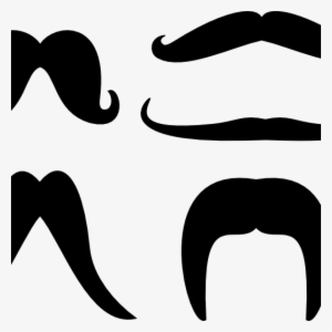 Cool Clipart Mustache - Handlebar Moustache