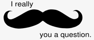 Mustache Questioner Clip Art At Clker Com Vector Clip