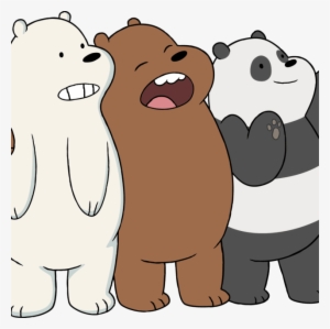A Bit More About The Bears - We Bare Bears Png