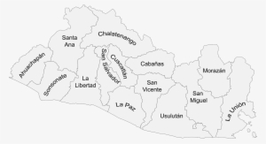 Open - Mapa De El Salvador Departamentos
