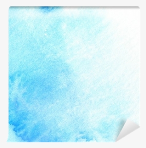 Blue Abstract Watercolor Background Design Wall Mural - Parallel