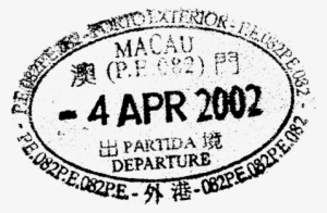 Passport Stamp - Circle