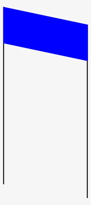 Blank Banner - Majorelle Blue