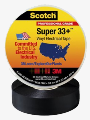 Super 33 All Weather Vinyl Electrical Tape - Scotch Super 33+