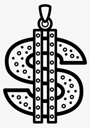 Bling Dollar Symbol Comments - Icon