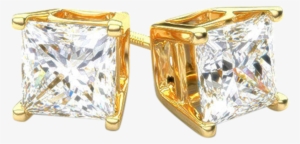 Ndg Group Simple Classic Gold Earrings - Gold And Diamonds Earrings Men