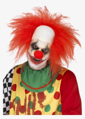 Red Clown Wig Bald