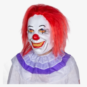 Creepy Halloween Latex Mask Clown Pennywise Mask With